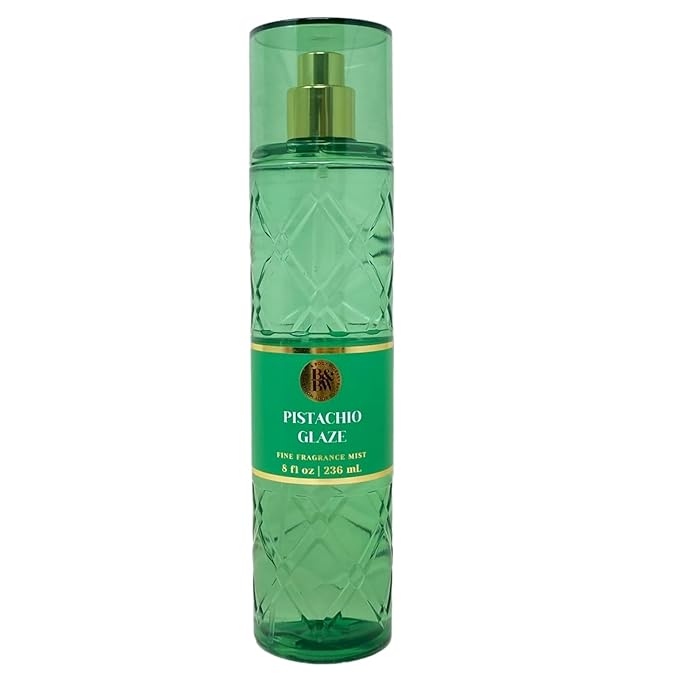 Bath and Body Works Pistachio Glaze Fine Body Fragrance Mist 8 Fluid Ounce by BathBodyWorks