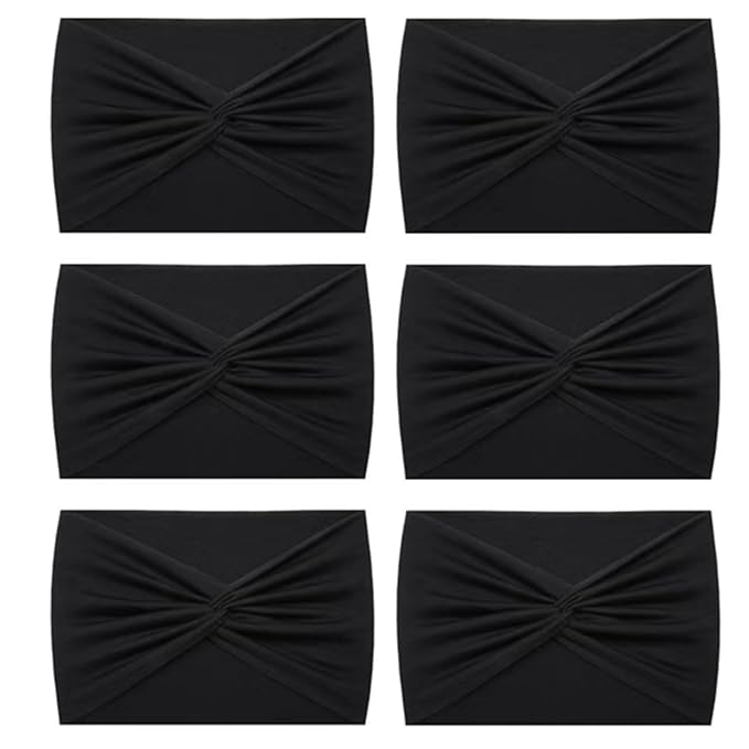 HAUHC Extra Wide Headbands for Women, Boho Headbands for Women's Hair - Image 2