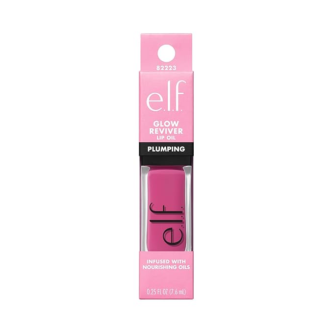 e.l.f. Glow Reviver Plumping Lip Oil, Tinted Lip Plumper - Image 9