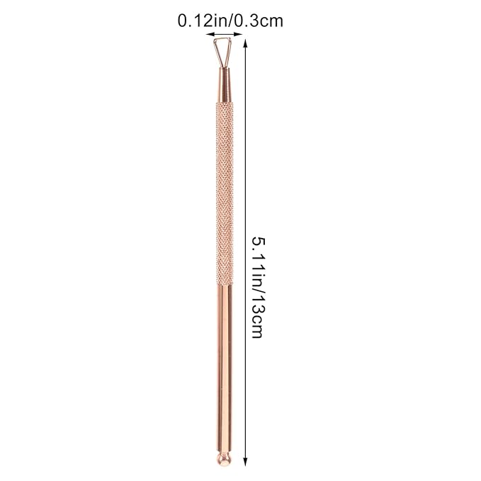 Beavorty Triangle Stainless Steel Cuticle Pusher Gel Remover Tool 4-Pcs Nail - Image 7