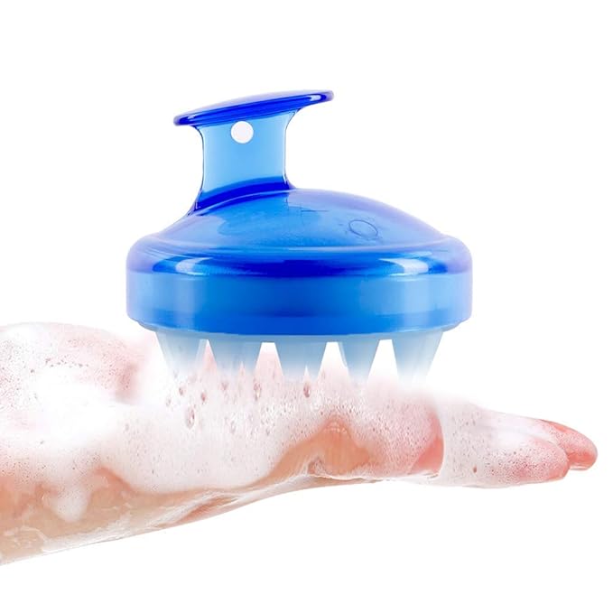 INVODA Scalp Massager Shampoo Brush Soft Silicone Bristles - Image 3
