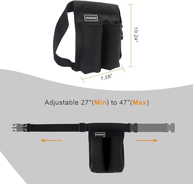 Massage Oil Holster, Adjustable and Durable Massage Holster, Bag only, Bottle - Image 4