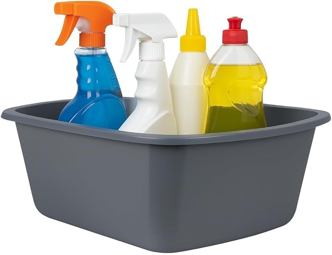Vakly Wash Basins – Rectangular Plastic 7-Quart Graduated Hospital Soaking Tub - Image 6