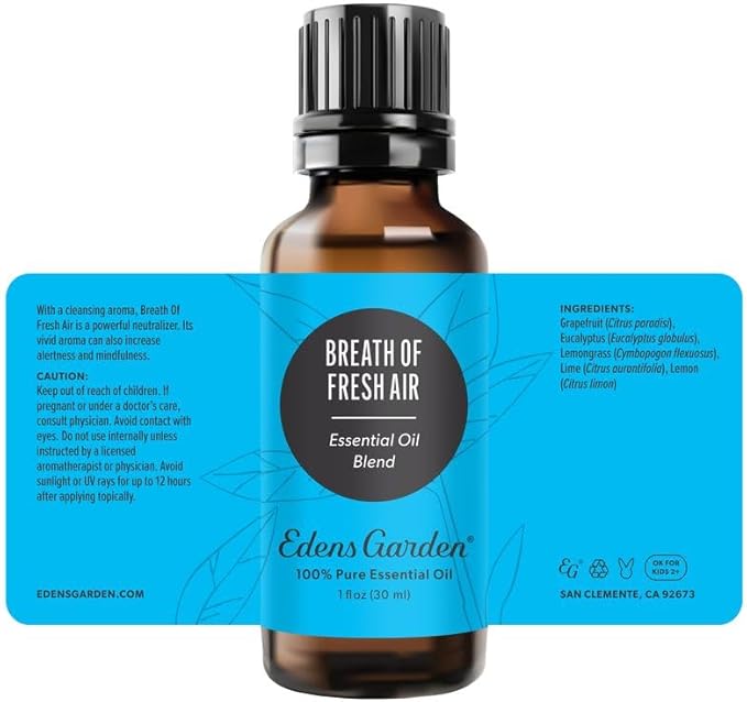 Edens Garden Breath of Fresh Air Essential Oil Blend- 100% Pure Premium Grade - Image 8