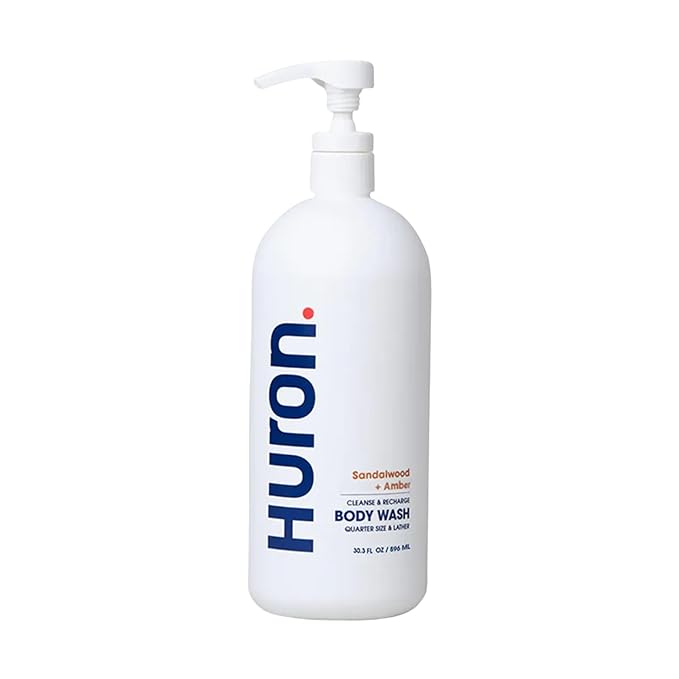 Huron Body Wash for Men and Women, Hydrating Daily Cleanser by Huron