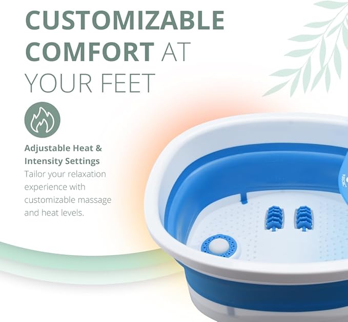 Pursonic Collapsible Wireless Footbath Spa Massager | Portable Acupressure - Image 4