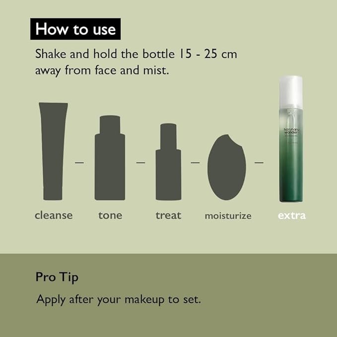 HARUHARU wonder Black Bamboo Mist, Hydrating and Firming skin, Panax ginseng - Image 7