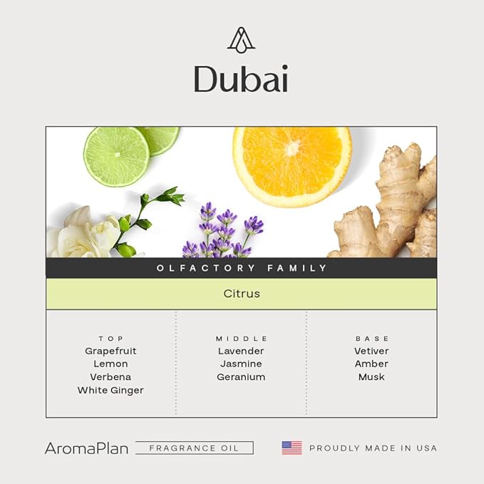 AromaPlan Hotel Scents Dubai 2-Pack Home Luxury Aroma & Hotel Fragrance - Image 2