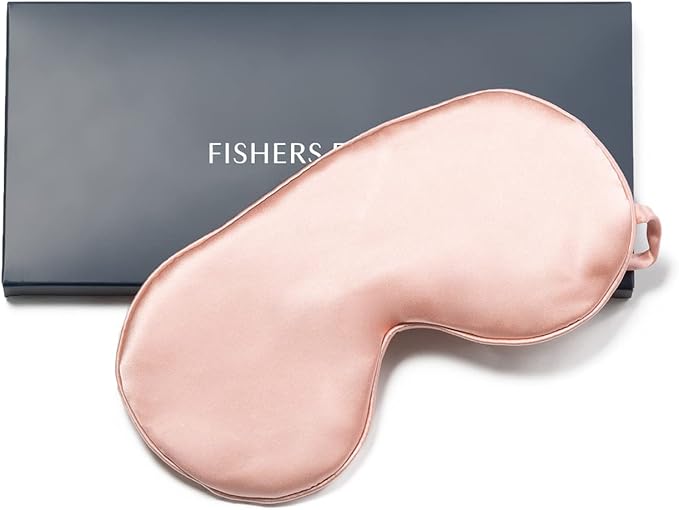 Fishers Finery 25 Momme 100% Mulberry Silk Therapeutic Sleep Mask - Image 6