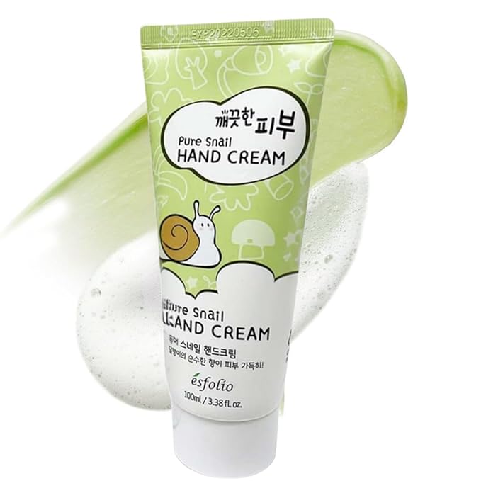 esfolio Pure Skin Snail Hand Cream – Deep Moisturizing & Restoring Hand Lotion by Esfolio