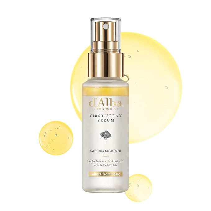 d'alba Piedmont Italian White Truffle First Spray Serum, Vegan Skin Care by dalbaPiedmont