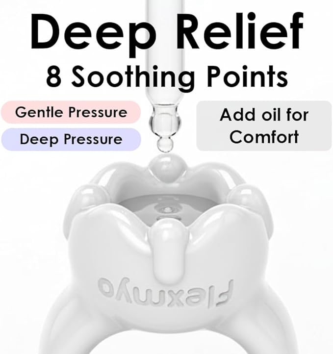 Ring Gua Sha Fascia Tool. Face & Body Massager – Non-Toxic Clay Ceramic - Image 4