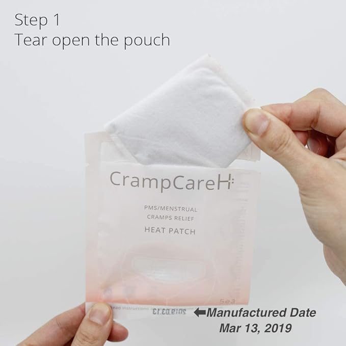 CrampCareH PMS/Menstrual Cramps Relief Heat Patch - Image 3
