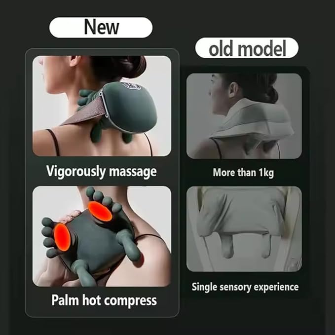 Neck & Shoulder Massager Shiatsu Deep Tissue - Image 9