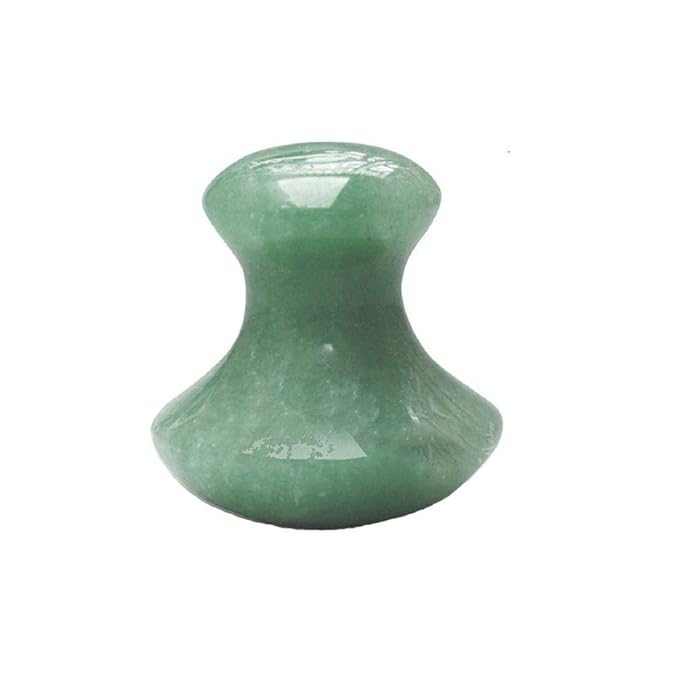 Jade Gua Sha Massage Tools Facial Tool Natural Green Gua Sha Anti Aging Facial by Unknown