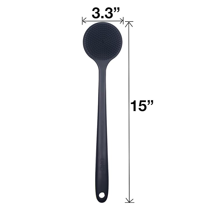 DNC Back Scrubber for Shower Soft Silicone Bath Body Brush - Image 4