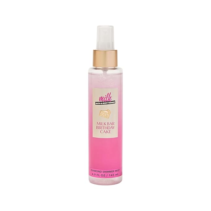 Bath & Body Works Milk Bar Birthday Cake Diamond Shimmer Mist by BathBodyWorks