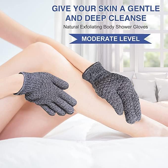 Yiclick 12Pcs Heavy Exfoliating Gloves, Body Scrub Glove - Image 2