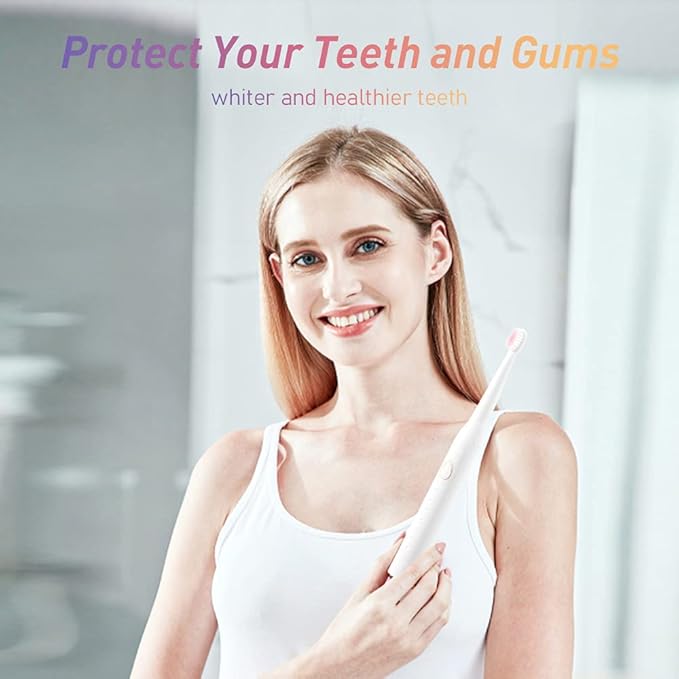 Sonic Electric Toothbrush, USB Rechargeable Powerful Sonic Cleaning Tooth Brush - Image 7