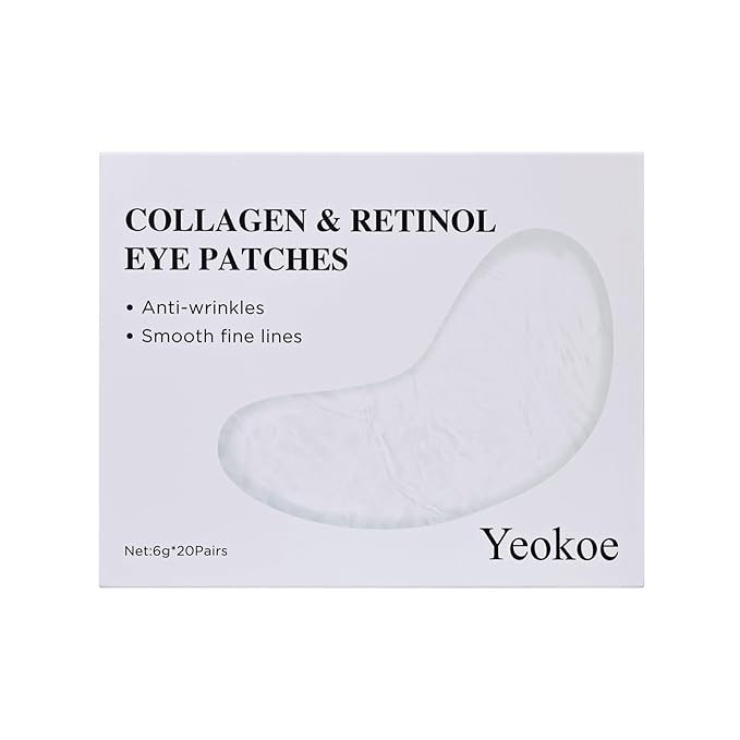 Yeokoe Under Eye Patches for Dark Circles, Puffy Eyes, 20 Pairs Face Masks - Image 8