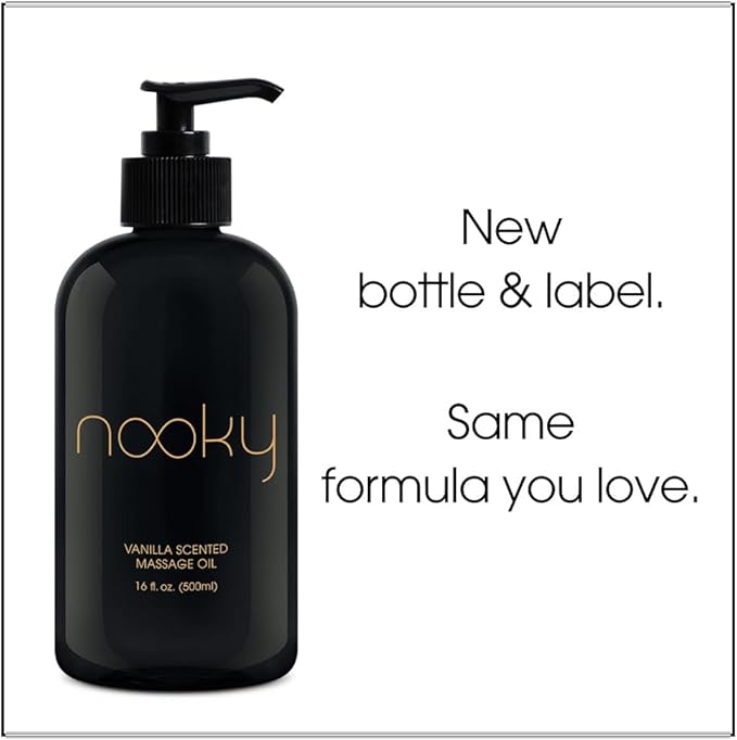 Nooky Vanilla Massage Oil with Fractionated Coconut Oil.16 Ounce - Image 5