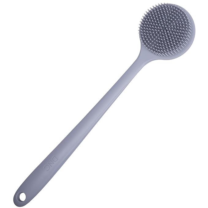 DNC Silicone Back Scrubber for Shower Bath Body Brush by LetsLiveBetter
