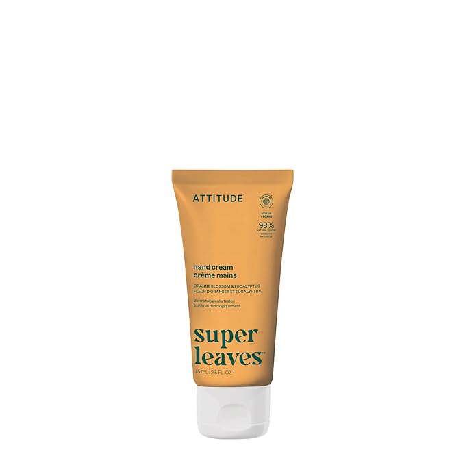 ATTITUDE Hand Cream, EWG Verified, Plant and Mineral-Based, Vegan Personal Care by ATTITUDE