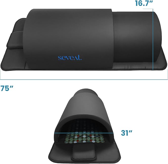 Portable Infrared Sauna Dome | 1300W Power | Near-Zero EMF | Full-Body Dry Sauna - Image 5