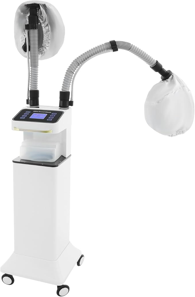 800W Nano Hooded Hair Steamer, Professional Micro Mist Hair Care Steamer - Image 7