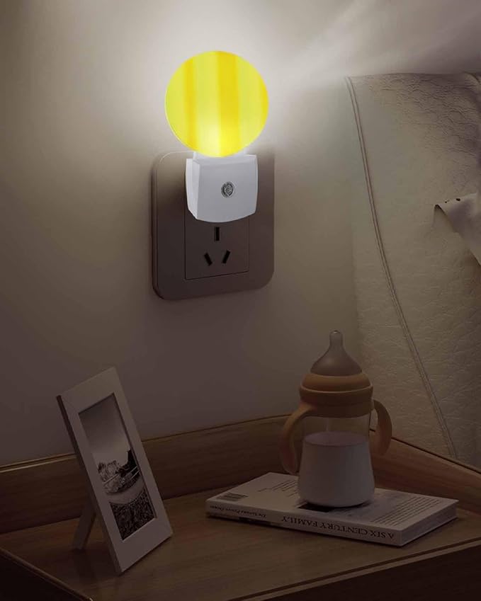 Night Lights Auto Sensor Green Yellow Orange Night Light Gradient Color Stripe - Image 5
