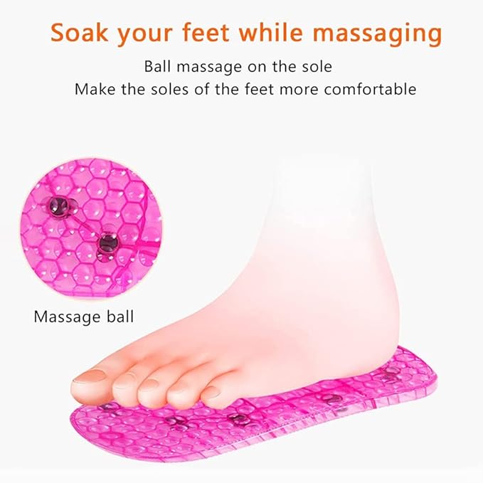 Massage Foot Spa Shoes Portable Feet Soaking Tub, Movable Foot Soaker Pedicure - Image 2