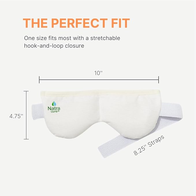 NatraCure Steam Heated Eye Mask – Warm Compress - Image 8