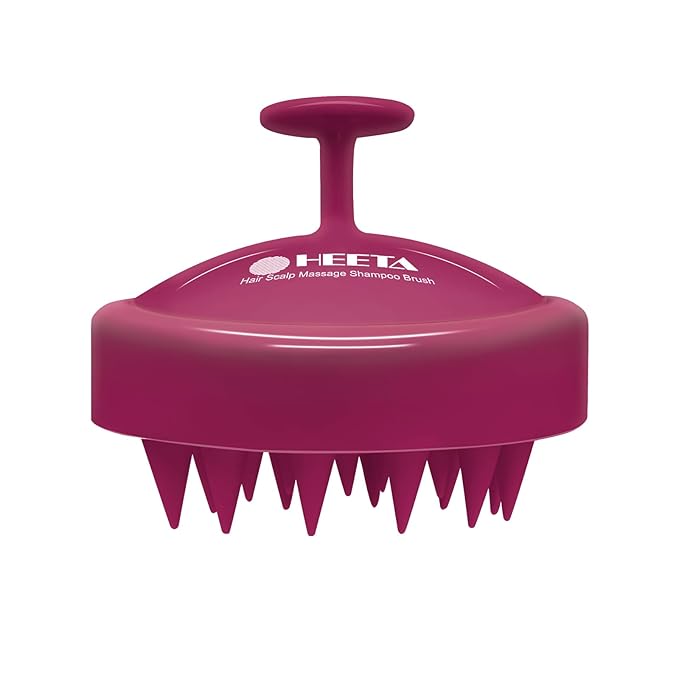 HEETA Scalp Massager Hair Growth, Soft Silicone Scalp Scrubber Shampoo Brush - Image 7