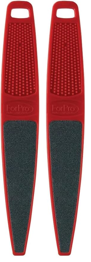 ForPro Red Panda Foot File, 60/100 Grit, Double-Sided Pedicure File by ForProProfessionalCollection