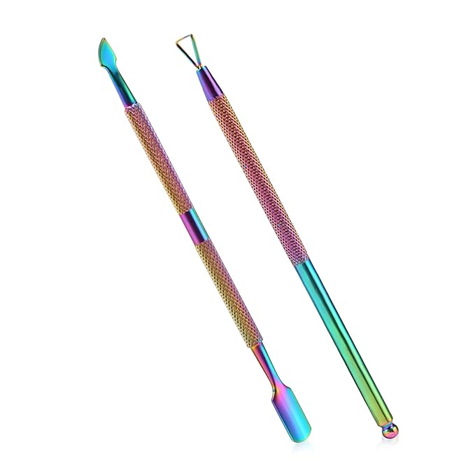 2PCS Cuticle Pusher and Cutter by YINYIN