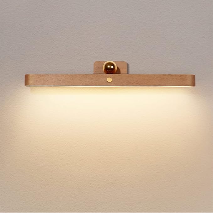 Led Rechargeable Bathroom Light Fixtures Three-Level Dimmable Touch Control by Unknown