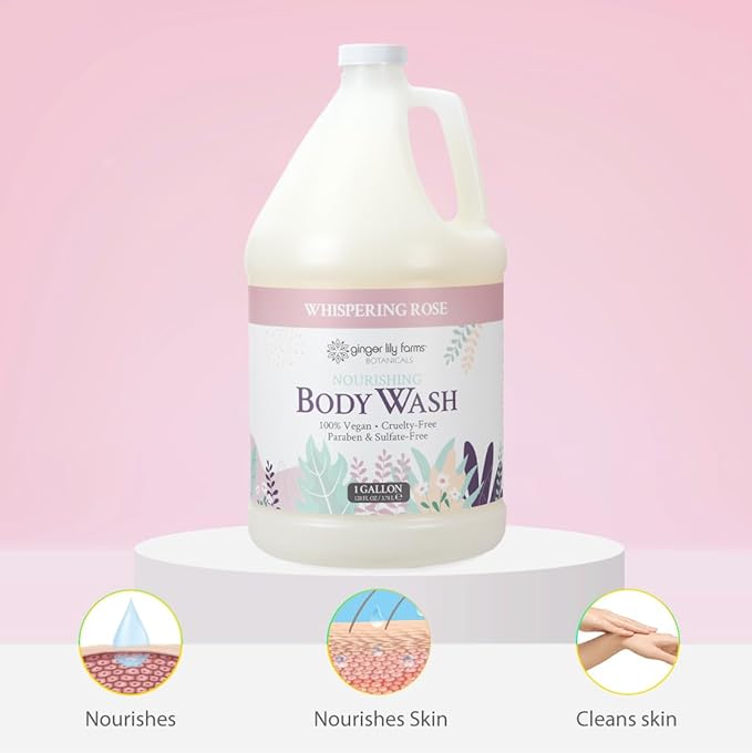 Ginger Lily Farms Botanicals Nourishing Body Wash, 100% Vegan & Cruelty-Free - Image 5
