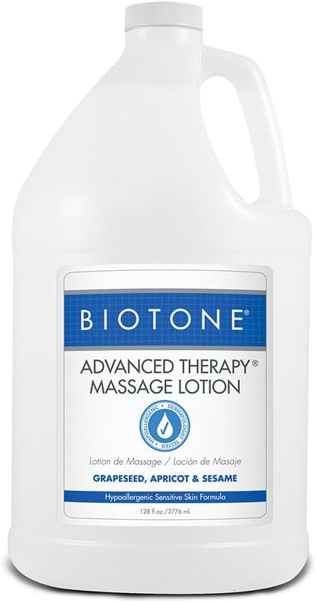 BIOTONE Advanced Therapy Massage Lotion, Hypoallergenic and Fragrance-Free - Image 3
