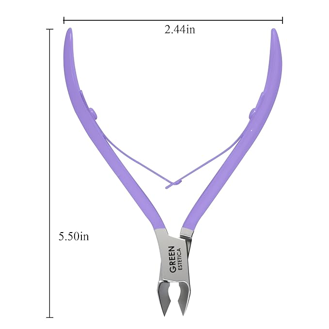 Professional Cuticle Trimmer Nail Cuticle Cutter Stainless Steel Cuticle Nippers - Image 2