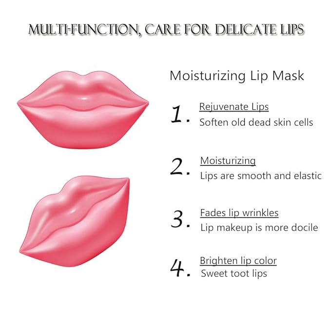 20Pcs Moisturizing/Plumping Lip Mask, Restores Moisture Mask - Image 2