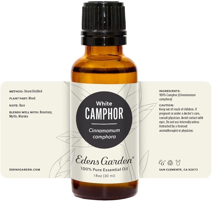 Edens Garden Camphor- White Essential Oil- 100% Pure Premium Grade, Therapeutic - Image 8