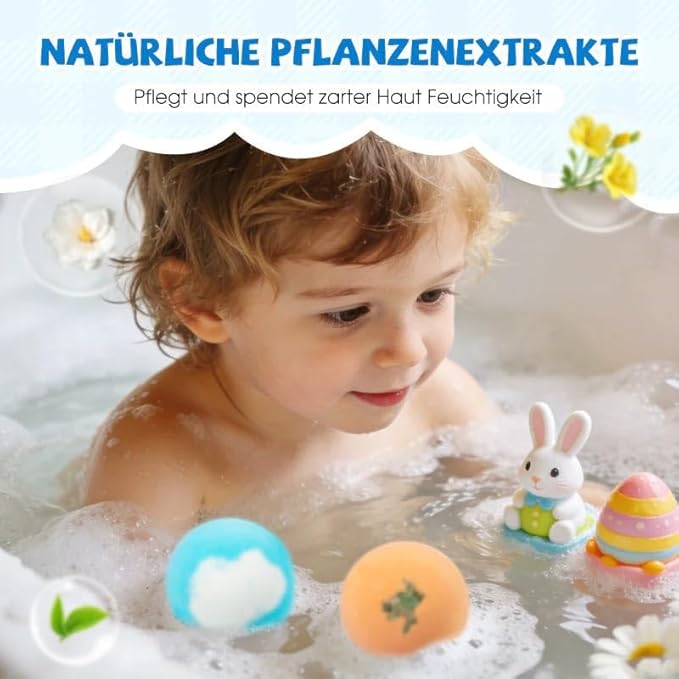 12-Piece Bath Bomb Gift Set for Kids, Bath Bombs for Kids - Image 4
