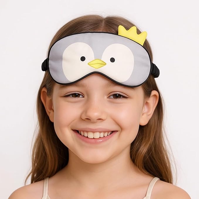 Orose Kids Silk Sleep Mask Cute Adjustable Original Design - Image 2