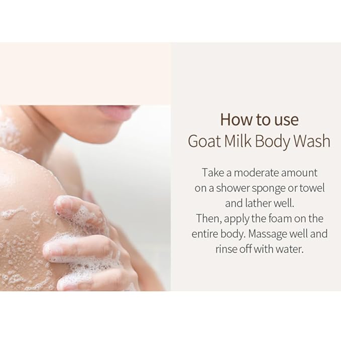 SHOWERMATE Goat Milk Body Wash Strawberry 27 fl oz / 800 ml - Image 7