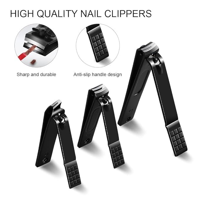 ZIZZON Manicure Set 18 in 1 Professional Pedicure Set Nail scissors Grooming Kit - Image 2