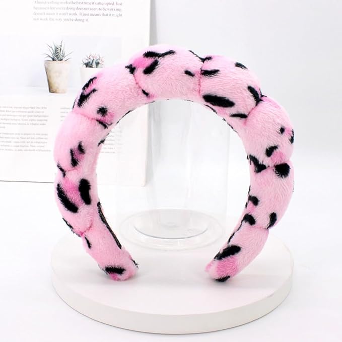 Tetizo Spa Headbands for Washing Face Wristband Set Sponge Makeup Skincare - Image 5