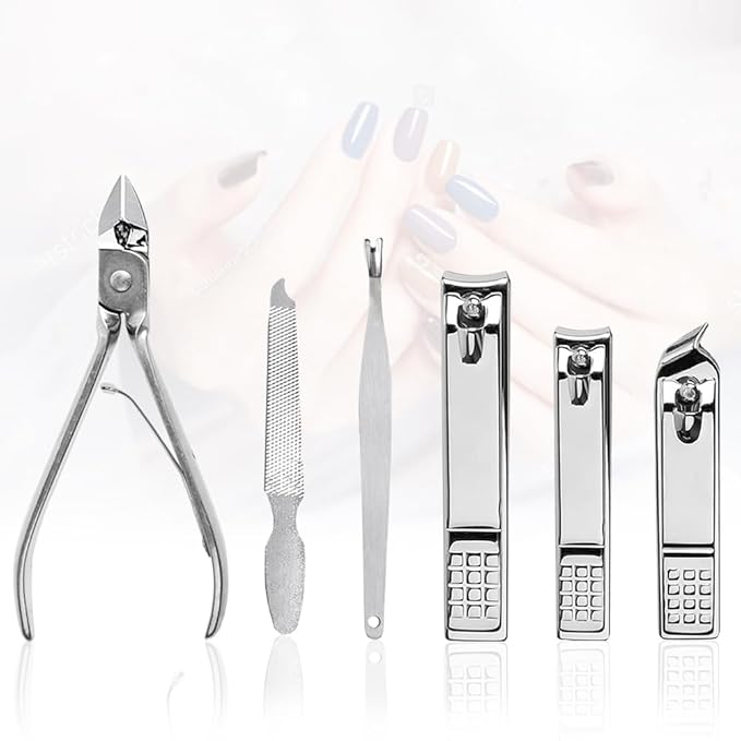 Yougai Nail Clippers set for Men and Womens Gift Manicure Set 18 Pieces - Image 3