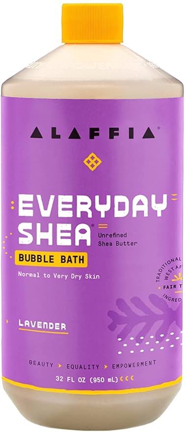 Alaffia Bubble Bath, Lavender 2-Pack – Long-Lasting Bubbles - Image 4