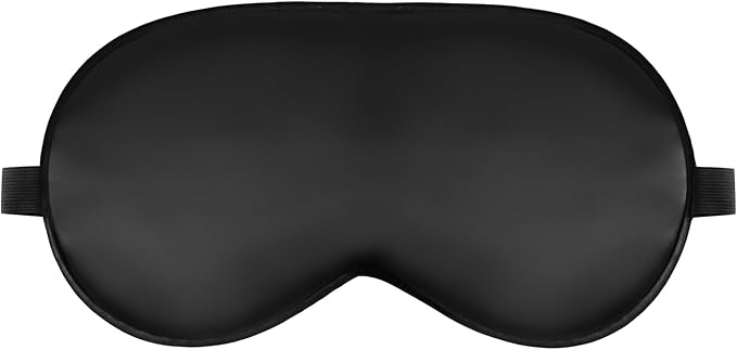 Sleep Mask Silk Eye Mask for Sleeping, Eye Cover Soft Satin Blindfold - Image 8