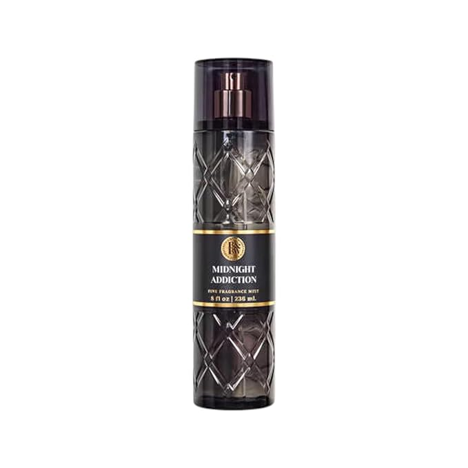 Bath and Body Works Midnight Addiction Fine Body Fragrance Mist 8 Fluid Ounce by BathBodyWorks
